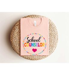 school counselor shirt for women, school counselor shirt, counselor gift, cute counselor shirt, back to school gift, sch