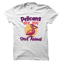 pelican shirt. pelican gift. bird shirt. pelican t-shirt.