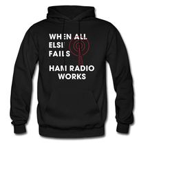 ham radio hoodie. ham radio gift. radio hoodie.