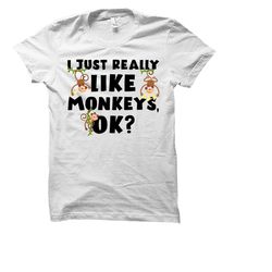 monkey shirt. monkey tshirt. monkey gift. zoo shirt.