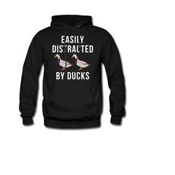 funny duck hoodie. duck lover sweater. duck hunter