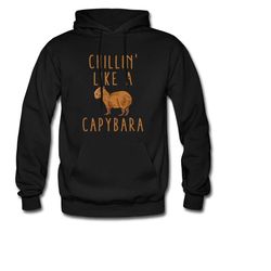 capybara hoodie. capybara lover pullover. capybara lover hoodie.