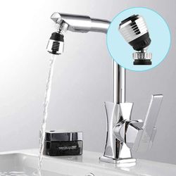 360° swivel tap aerator & water-saving faucet nozzle with diffuser filter