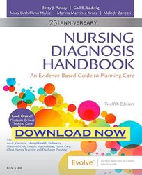 nursing diagnosis handbook an evidence-based guide to planning care 13th ed