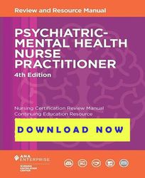 psychiatric-mental health nurse practitioner review and resource manual, 4th edition 4th ed