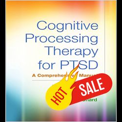 cognitive processing therapy for ptsd a comprehensive manual