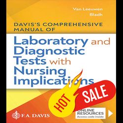 davis's comprehensive manual of laboratory and diagnostic tests with nursing implications 10