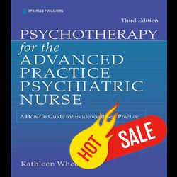 psychotherapy for the advanced practice psychiatric nurse a how-to guide for evidence-based practice 3