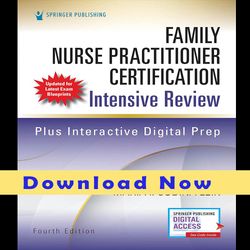 family nurse practitioner certification intensive review 4