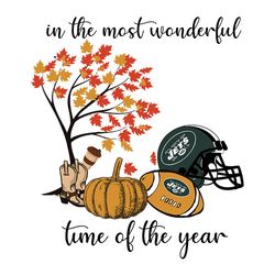 in the most wonderful time new york jets nfl svg, new york jets svg, football svg, nfl team svg, sport svg, cut file