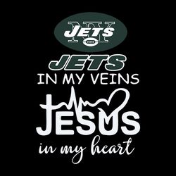 in my veins jesus in my heart new york jets nfl svg, new york jets svg, football svg, nfl team svg, sport svg, cut file