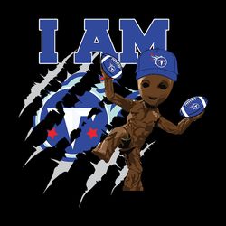 i am groot baby fan tennessee titans nfl svg, football team svg, nfl team svg, sport svg, digital download