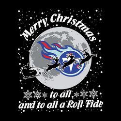 merry christmas to all and to all tennessee titans nfl svg, football team svg, nfl team svg, sport svg, digital download