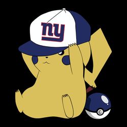 pikachu fans new york giants nfl svg, new york giants svg, football svg, nfl team svg, sport svg, digital download