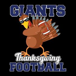 thanksgiving football turkey new york giants nfl svg, new york giants svg, football svg, nfl team svg, sport svg