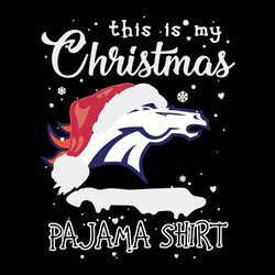 this is my christmas denver broncos nfl svg, football team svg, nfl team svg, sport svg, digital download