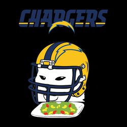 cat salad los angeles chargers nfl svg, football team svg, nfl team svg, sport svg, digital download