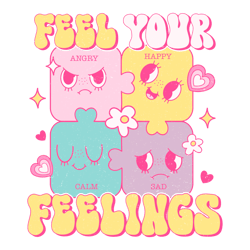 feel your feelings valentines png, valentine png, valentine clipart, valentine sublimation, holiday png, png file