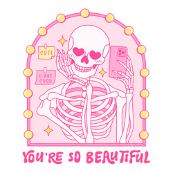 you are so beautiful png, valentine png, valentine clipart, valentine sublimation, holiday png, png file download