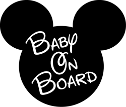 mickey baby on board svg, mickey minine svg, mickey heat svg, disney svg, disney family vacation png, digital download