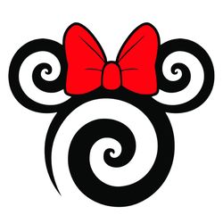 minnie swirl svg, mickey svg, disney svg, disney mickey svg, mickey christmas svg, instant download-1