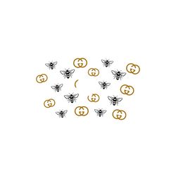 gucci bees svg, starbucks wrap luxury svg, starbucks wrap svg, starbucks svg files, digital download