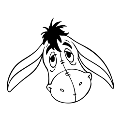 eeyore donkey svg, winnie the pooh svg, winnie the pooh png, pooh svg, winnie the pooh clipart, cartoon svg, cut file-7