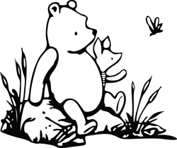 classic pooh svg, winnie the pooh svg, winnie the pooh png, pooh svg, winnie the pooh clipart, instant download-2