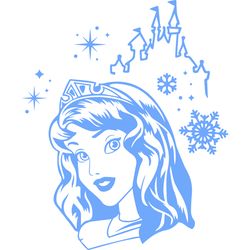 disney princess christmas clipart, princesses christmas svg, disney princess svg, disney svg, digital download-13