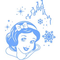 disney princess christmas clipart, princesses christmas svg, disney princess svg, disney svg, digital download-14