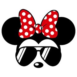 minnie sunglasses svg, mickey head svg, mickey svg, disney svg, disney mickey svg, instant download