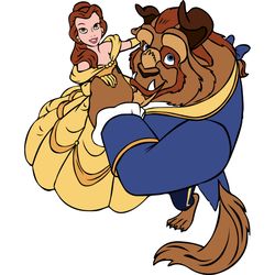 beauty and the beast svg, beauty and the beast clipart, disney svg, digital download