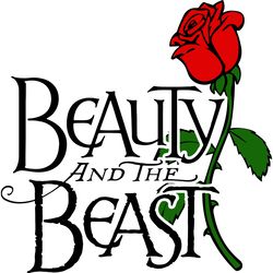 beauty and the beast svg, beauty and the beast clipart, disney svg digital download