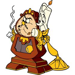 cogsworth svg, beauty and the beast svg, beauty and the beast png, beauty and the beast clipart, disney svg, cut file-5