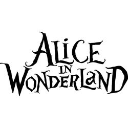 alice in wonderland logo svg, alice svg, princess svg, wonderland svg, disney svg, cheshire cat svg, digital download-1