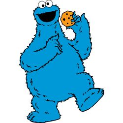 cookie monsters svg, sesame street svg, cookie monsters logo, elmo svg, sesame street logo svg, disney svg, cut file-1