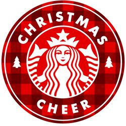 christmas cheer svg, christmas starbucks logo svg, starbucks logo svg, christmas starbucks svg, digital download-1