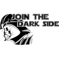 Join the dark side Svg, Star Wars Png, Star Wars Charecters Svg, Mandalorian Svg, Yoda Svg, Darth Svg, Digital download