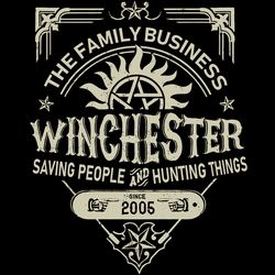 the family business winchester svg, supernatural svg, supernatural png, winchester brothers svg, digital download