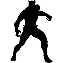 black panther silhouette, black panther svg, wacanda forever, marvel svg, digital download
