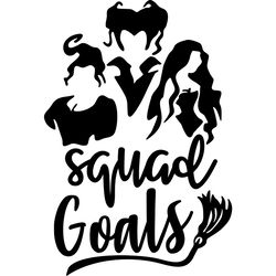 squadgoal sanderson sisters svg, hocus pocus svg, halloween svg, digital download