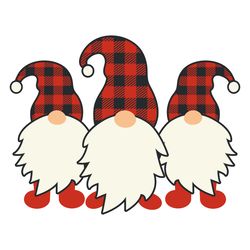 gnomes plaid svg, buffalo plaid christmas svg, buffalo plaid svg, digital download