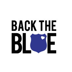 back the blue svg, police svg, police thin blue line svg, blue lives matter, digital download-1