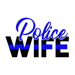 police wife svg, police svg, police thin blue line svg, blue lives matter, digital download