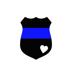 back the blue svg, police svg, police thin blue line svg, blue lives matter, digital download-5