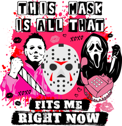 this mask is all that fits me right now svg, horror mean girl svg, horror movies svg, halloween svg, digital download