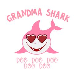 grandma shark svg, baby shark family svg, baby shark birthday family svg, shark family svg, shark svg, digital download