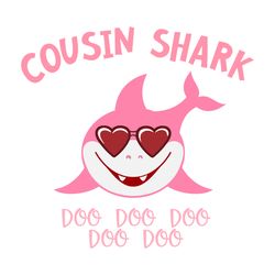 cousin shark svg, baby shark family svg, baby shark birthday family svg, shark family svg, shark svg, digital download-1