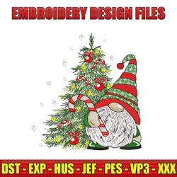 christmas gnome embroidery files, christmas gnomes embroidery designs, christmas gnome shirt, santa gnome embroidery