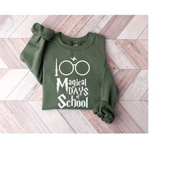 magic 100 days of school shirt, 100 days